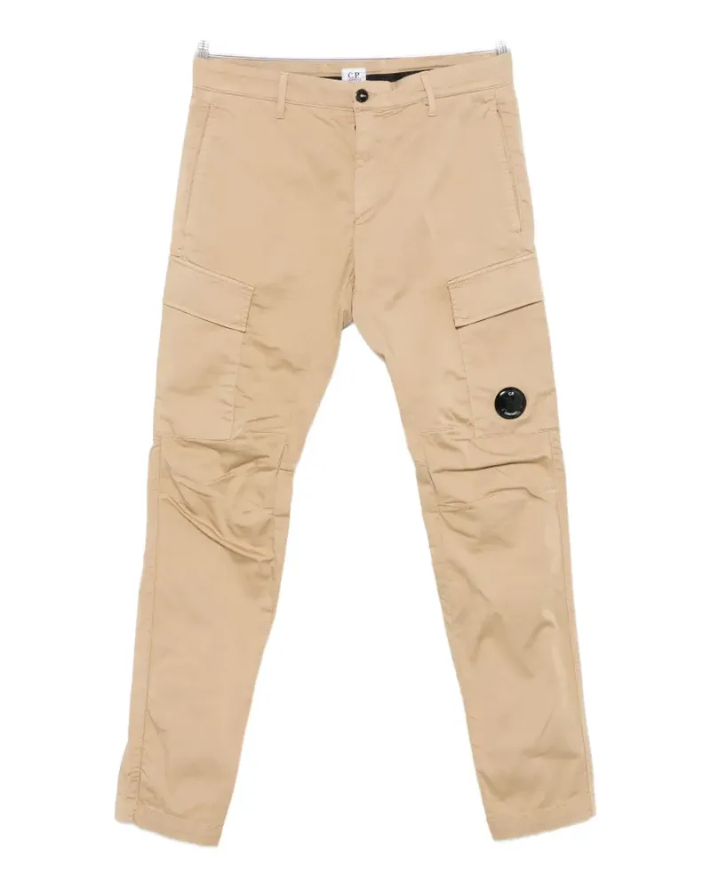 C.P. Company Lens-detail cargo pants - Nude Nude