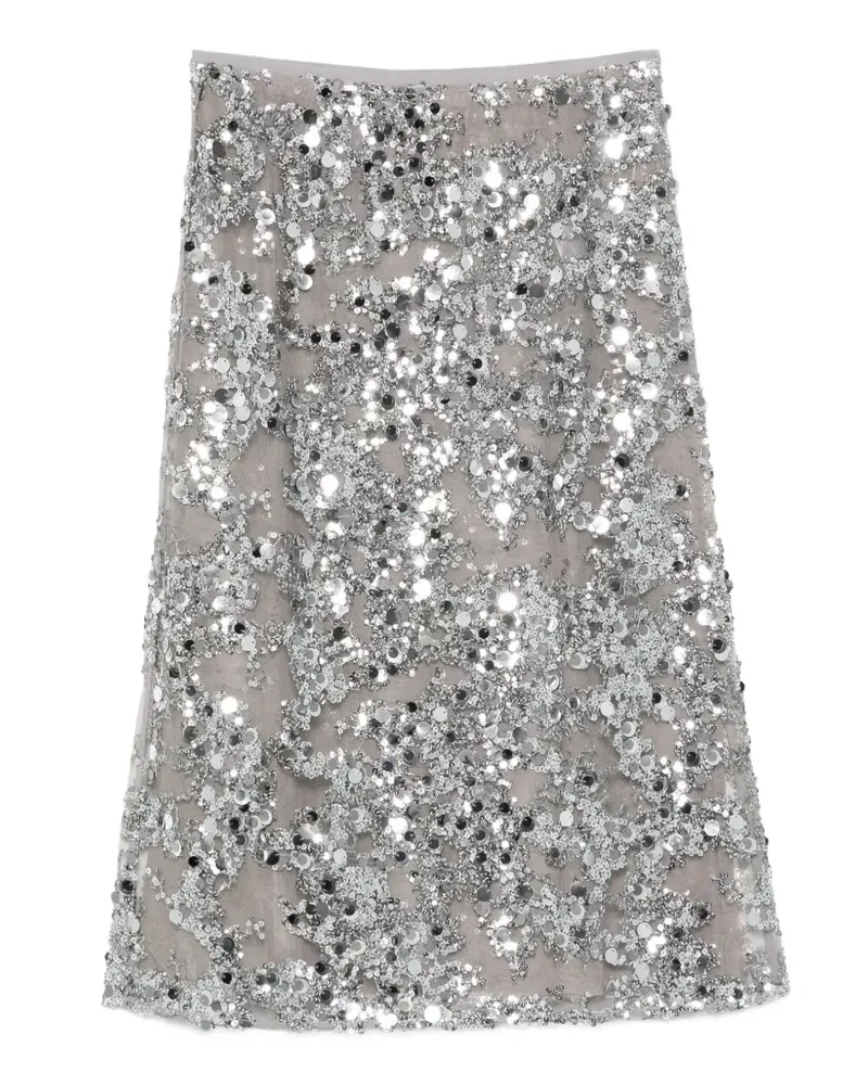 Baum und Pferdgarten Shania sequin embellished skirt - Silber Silber