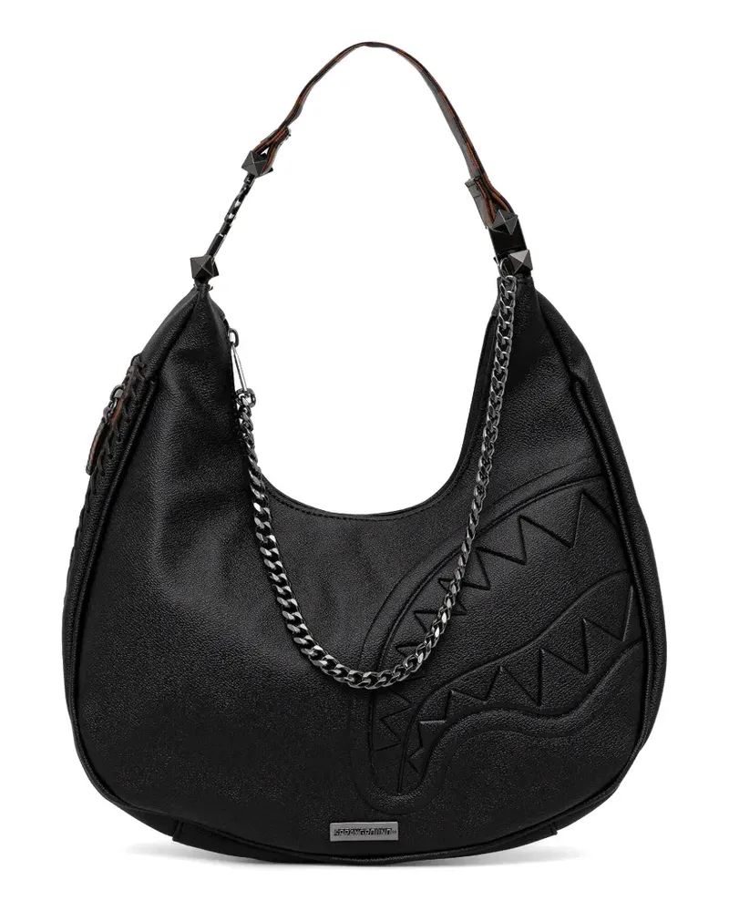 Sprayground Does of Check Vice Schultertasche - Schwarz Schwarz