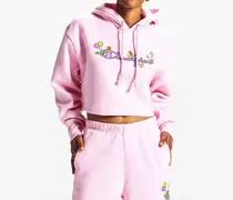 Candy Land Reverse Weave Hoodie - Rosa