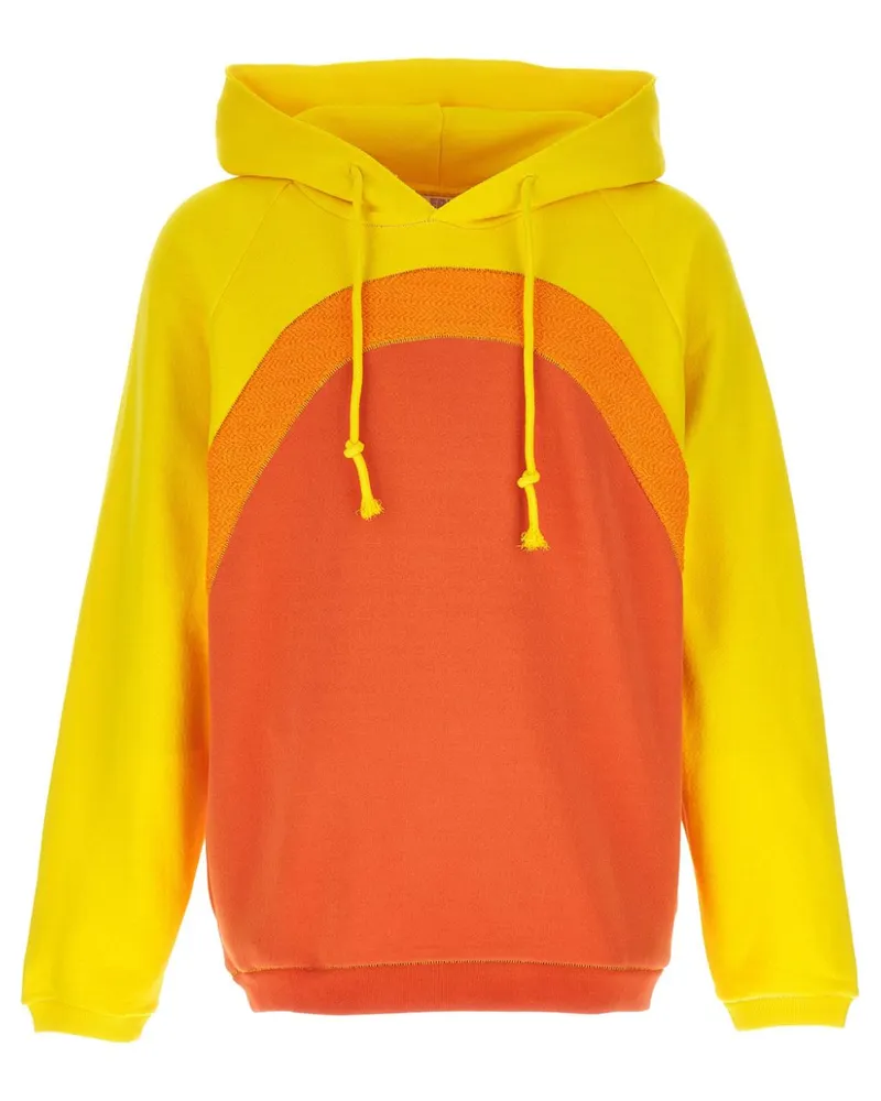 ERL Rainbow Hoodie - Orange Orange
