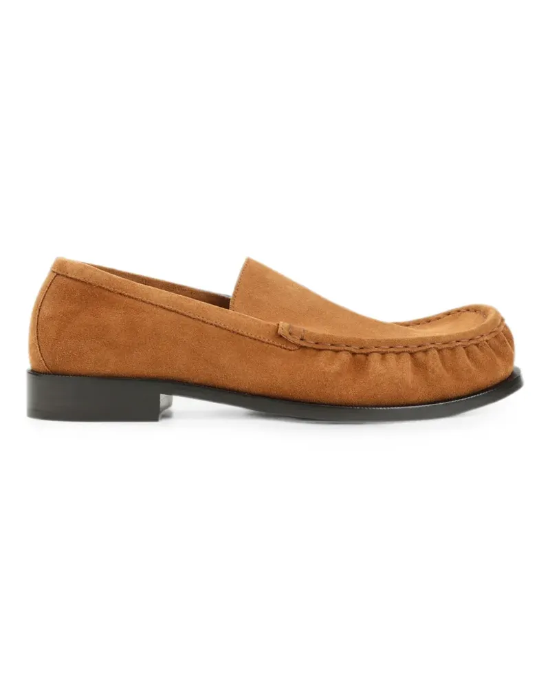 Dries van Noten Loafer aus Wildleder - Braun Braun