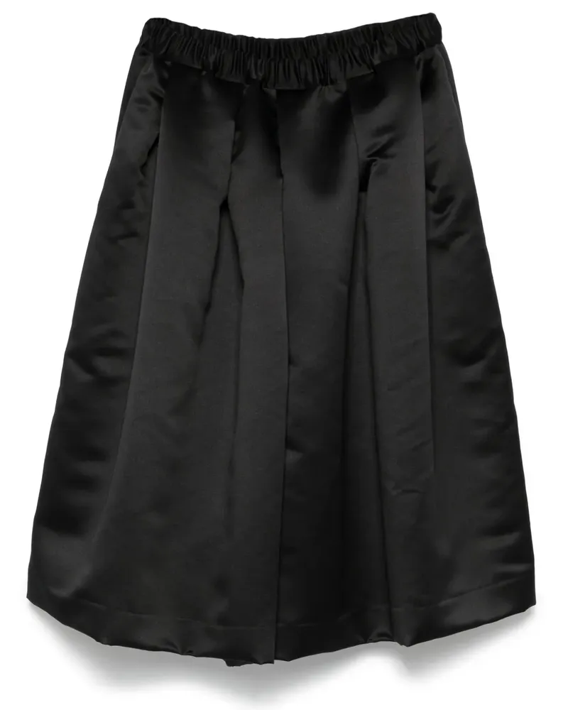 Comme des Garçons Weite Shorts - Schwarz Schwarz
