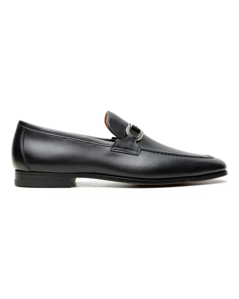 Magnanni Silvano strap leather loafers - Schwarz Schwarz