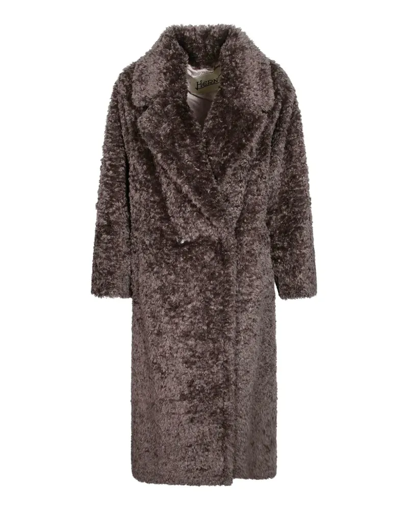 Herno Teddy coat - Grau Grau