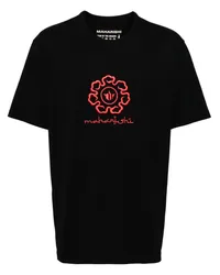 maharishi Spiral Temple T-Shirt Schwarz