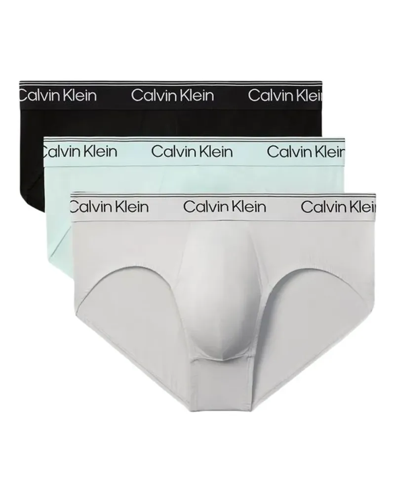 Calvin Klein logo-waistband briefs (3 pack) - Mehrfarbig Mehrfarbig