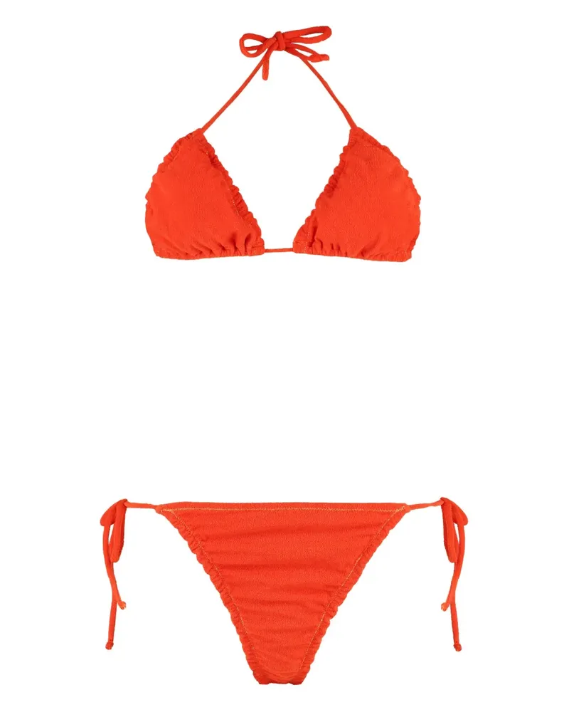 Reina Olga Gerüschter Concetta Bikini - Orange Orange
