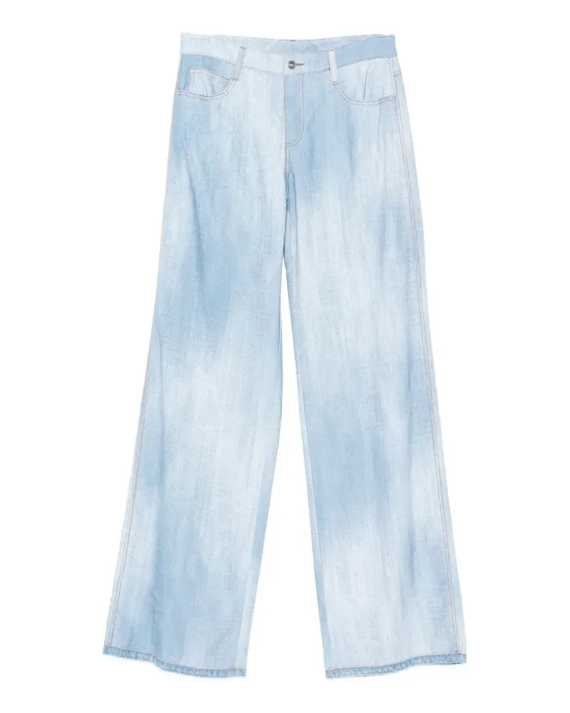 Ermanno Scervino wide-leg trousers - Blau Blau