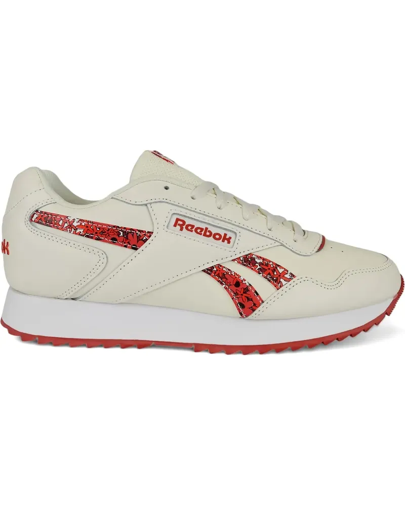 Reebok Glide Ripple White/Red Sneakers - Nude Nude