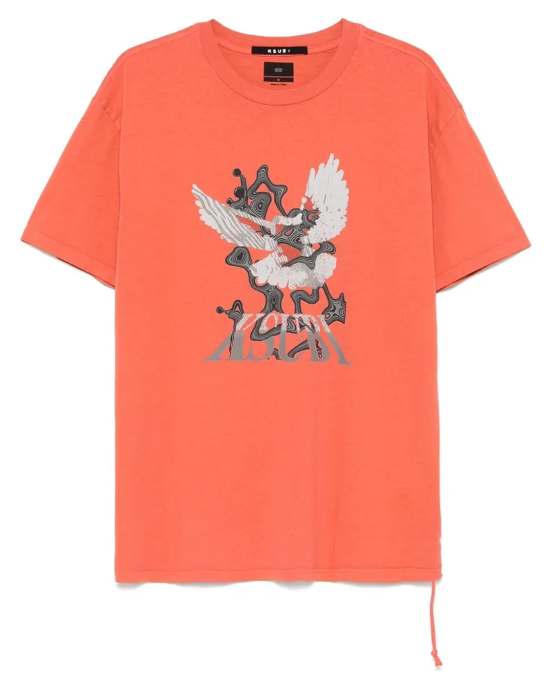 ksubi Flight Biggie T-Shirt - Rot Rot