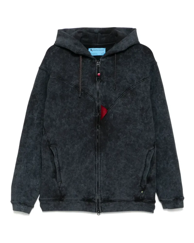 Stain Shade Sweatshirt mit Reißverschluss - Grau Grau