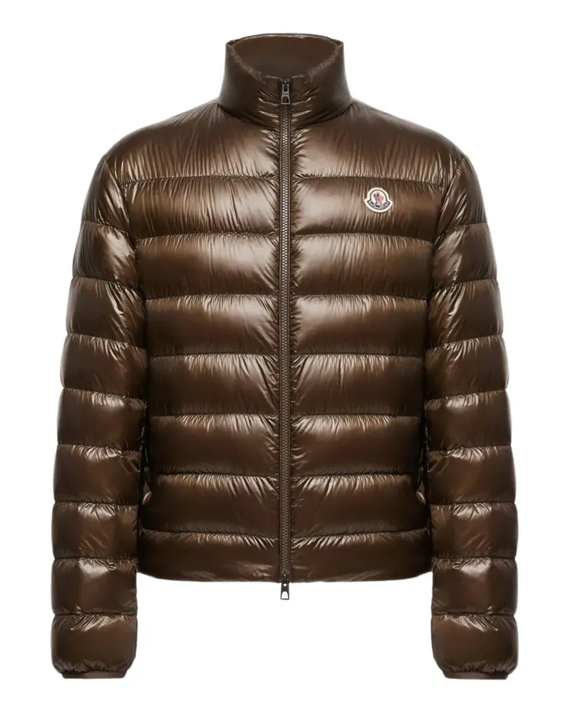 Moncler Kurze Sergesta Daunenjacke - Braun Braun