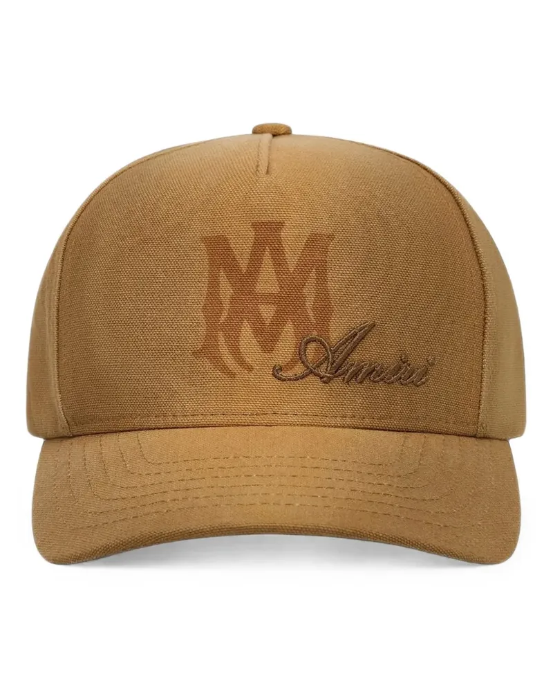 Amiri Baseballkappe mit Logo-Stickerei - Braun Braun