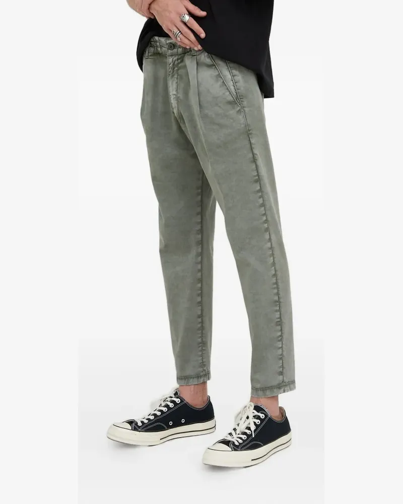Drykorn Hose mit Falten - Grau Grau
