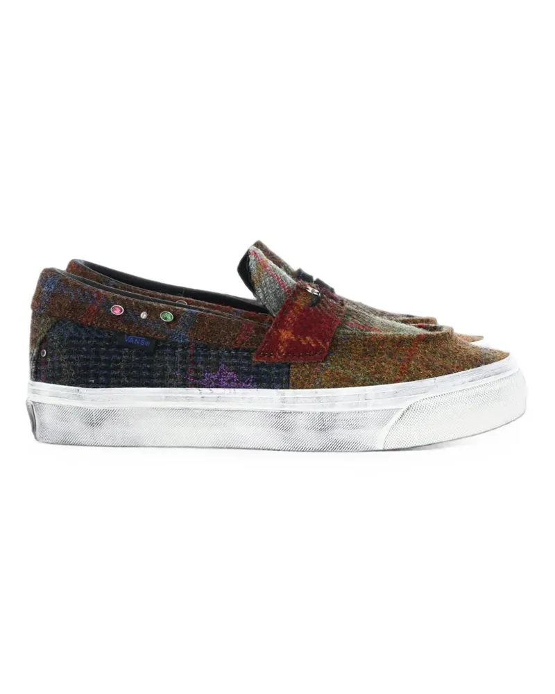 Vans Premium 53 Harris tweed loafers - Braun Braun