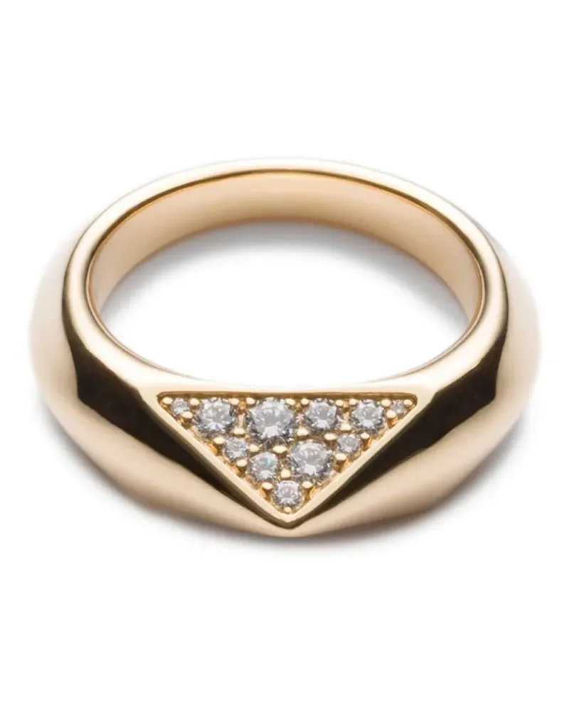 Prada Eternal Gold diamonds ring Gold