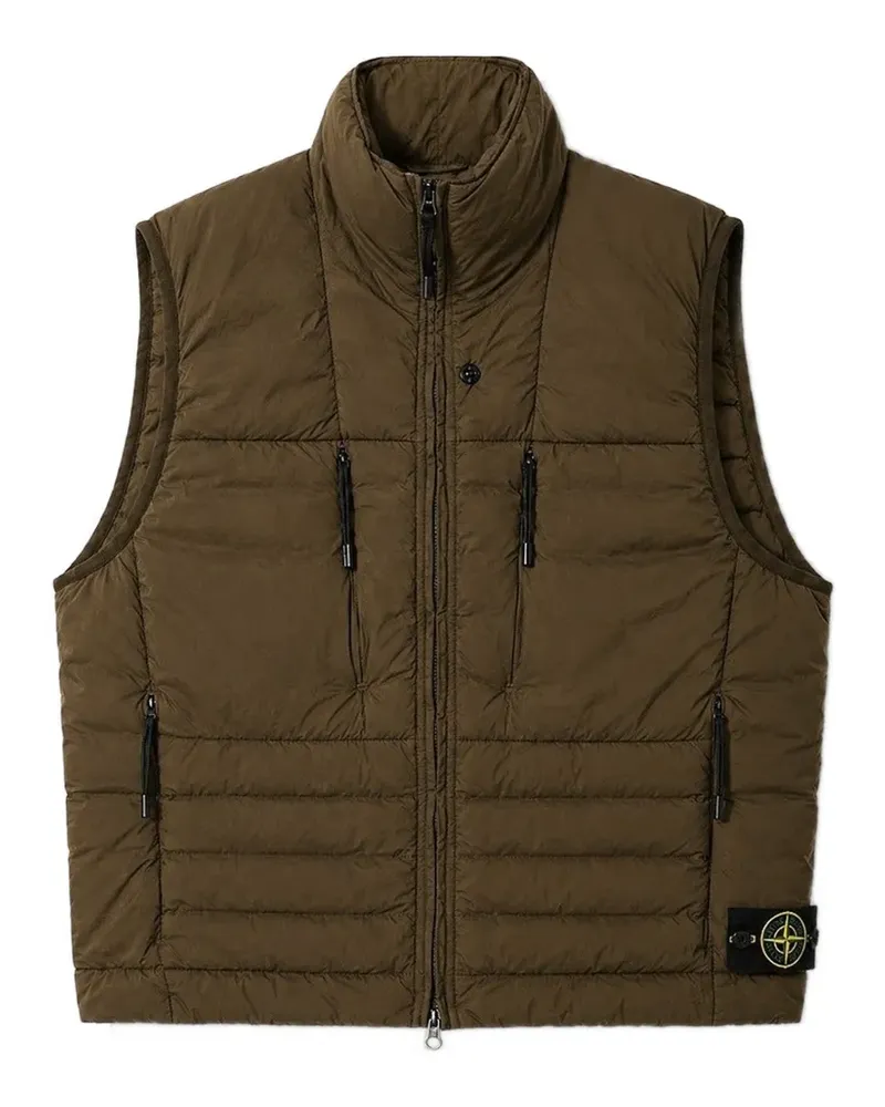 Stone Island Seamless Tunnel Down-TC vest - Braun Braun