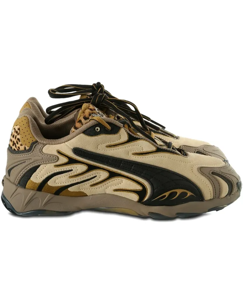 Puma animal print trainers - Nude Nude