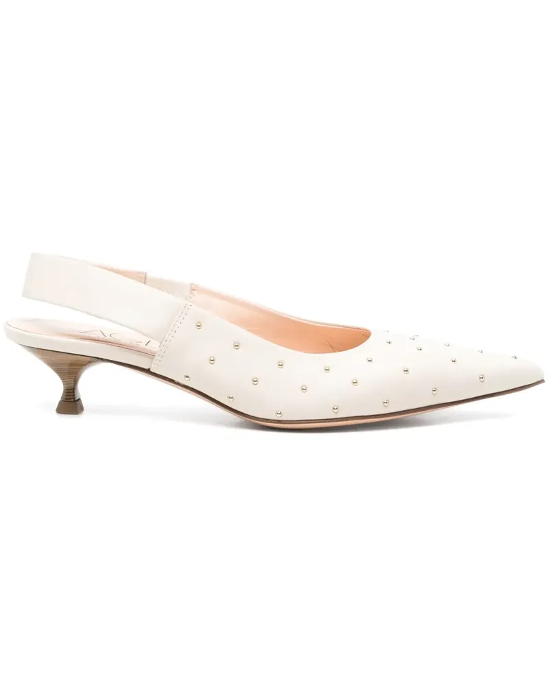 Attilio Giusti Leombruni Lenor S Studs Pumps 45mm - Nude Nude