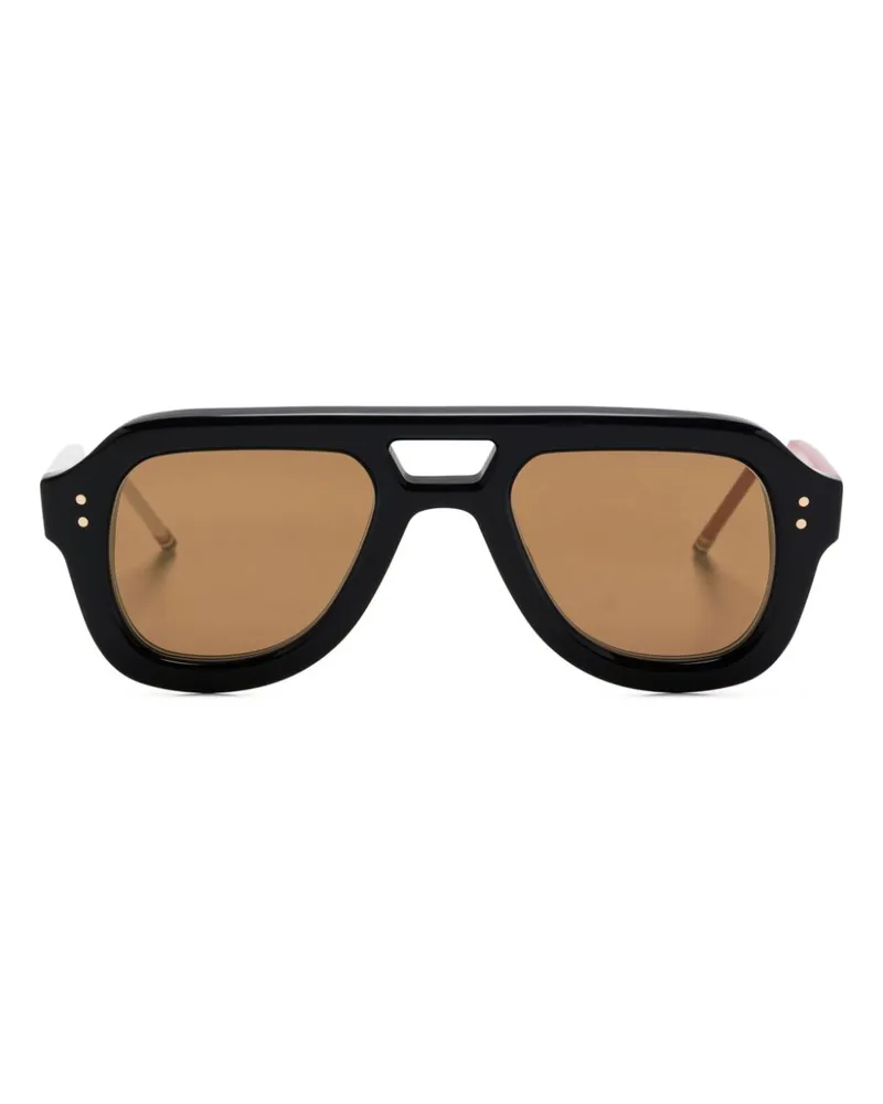 Thom Browne Getönte Pilotenbrille - Blau Blau