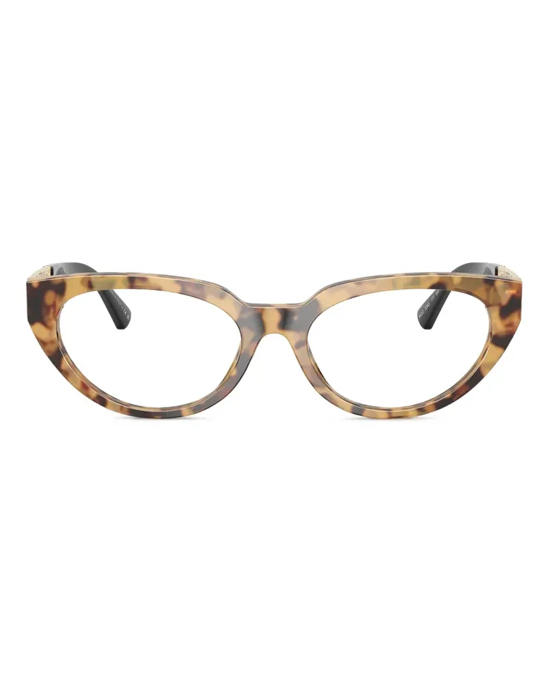 Versace tortoiseshell glasses - Braun Braun