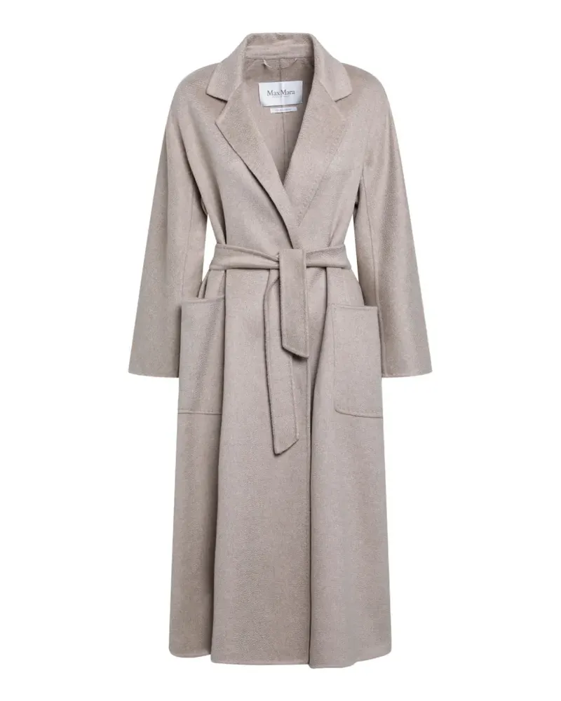 Max Mara Ludmilla Mantel mit Gürtel - Nude Nude