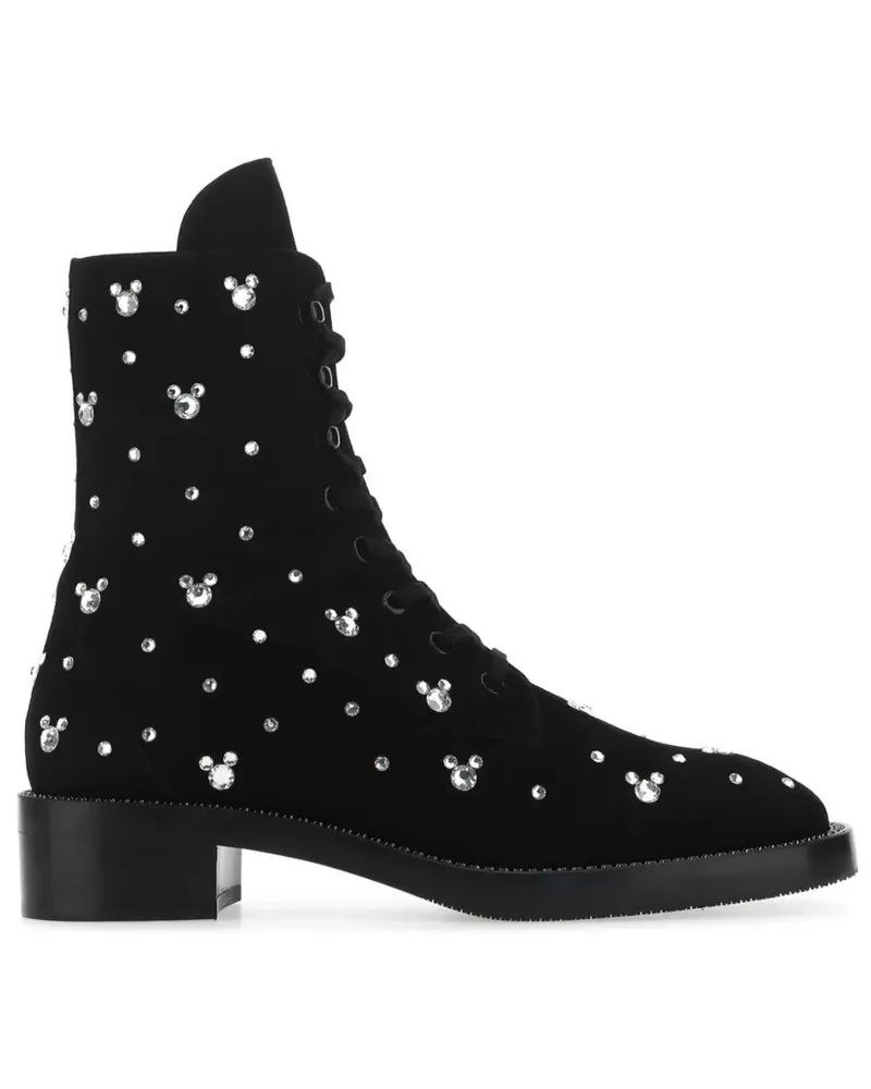 Stuart Weitzman x Disney Stiefel - Schwarz Schwarz