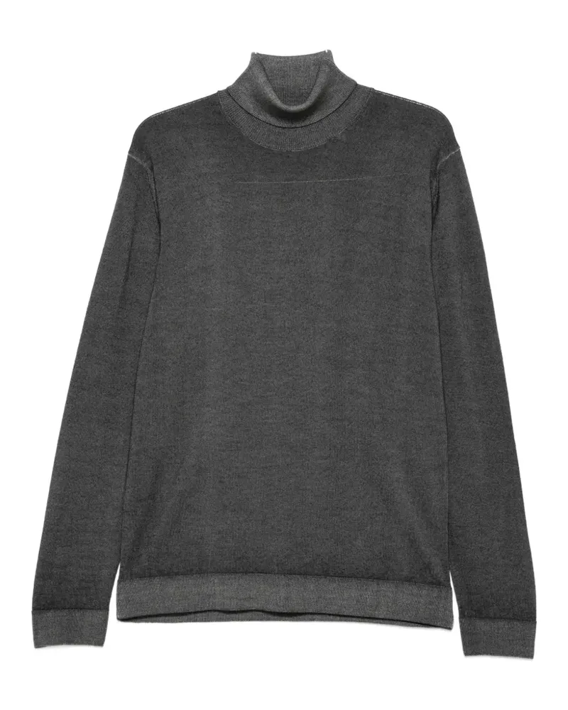Daniele Fiesoli roll-neck fine-knit sweater - Grau Grau