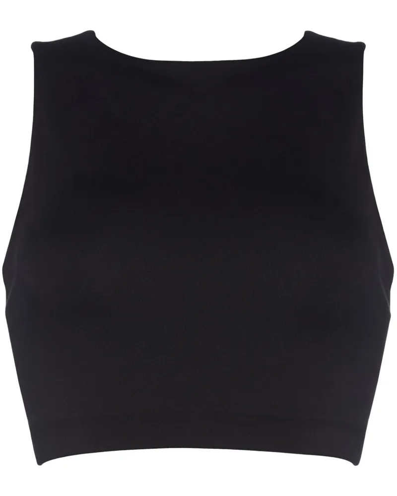 Eres Laura Cropped-Top - Schwarz Schwarz