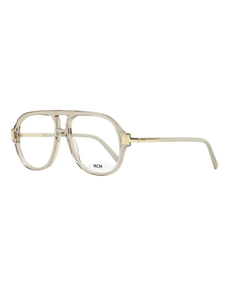 MCM oversized double-bridge glasses - Grau Grau