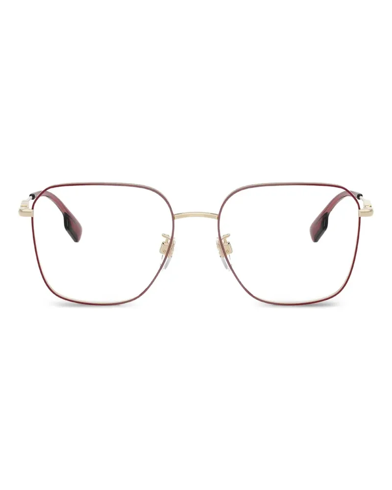 Burberry Brille mit eckigem Gestell - Violett Violett