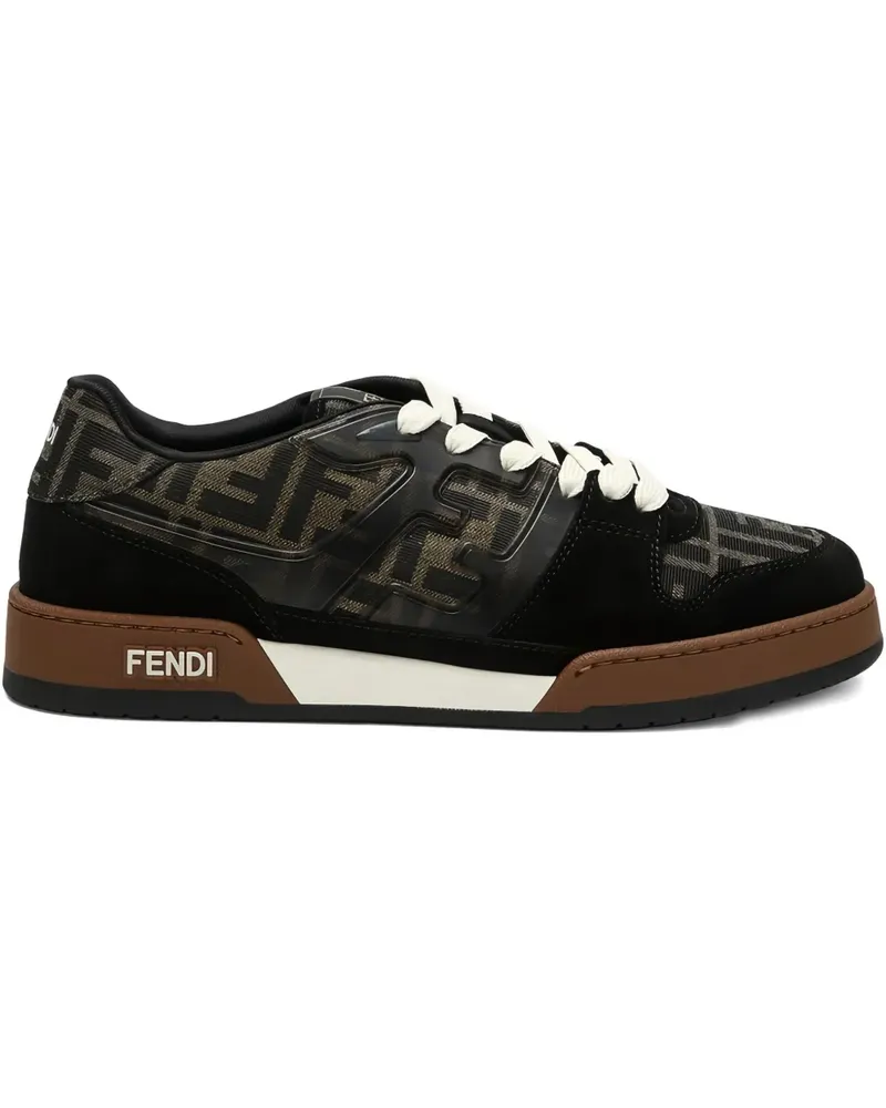 Fendi Sneakers mit Monogrammmuster - Braun Braun