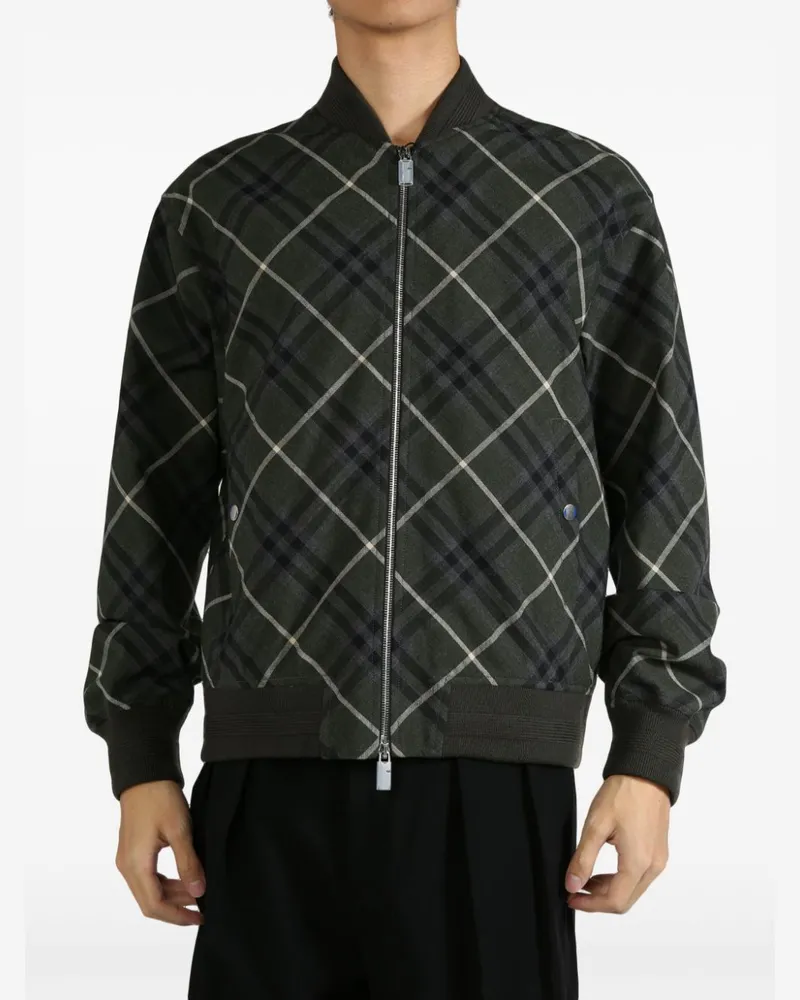 Burberry Check jacket - Grau Grau