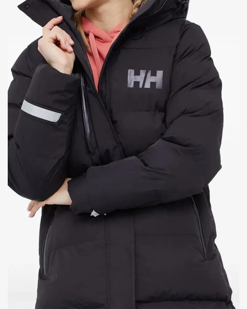 Helly Hansen Wattierte Adore Kapuzenjacke - Schwarz Schwarz