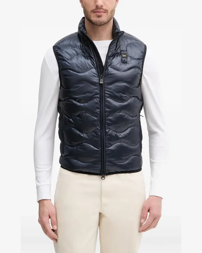 Blauer Danny gilet Blau