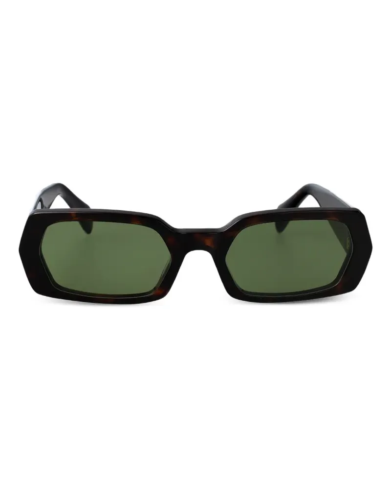 RETROSUPERFUTURE L'Altro geometric-frame sunglasses - Braun Braun