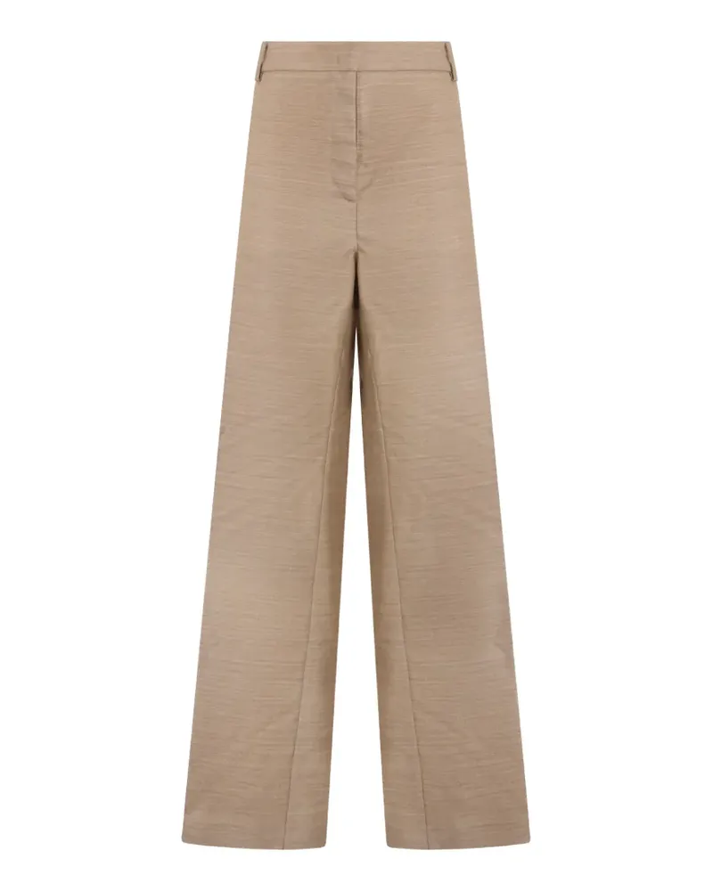Philosophy Di Lorenzo Serafini wide-leg wool trousers - Nude Nude