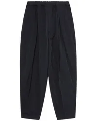 Comme des Garçons Baggy-Hose mit Faltendetail Schwarz