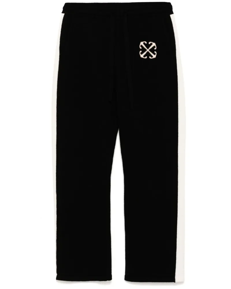 OFF-WHITE Gestrickte Jogginghose - Schwarz Schwarz