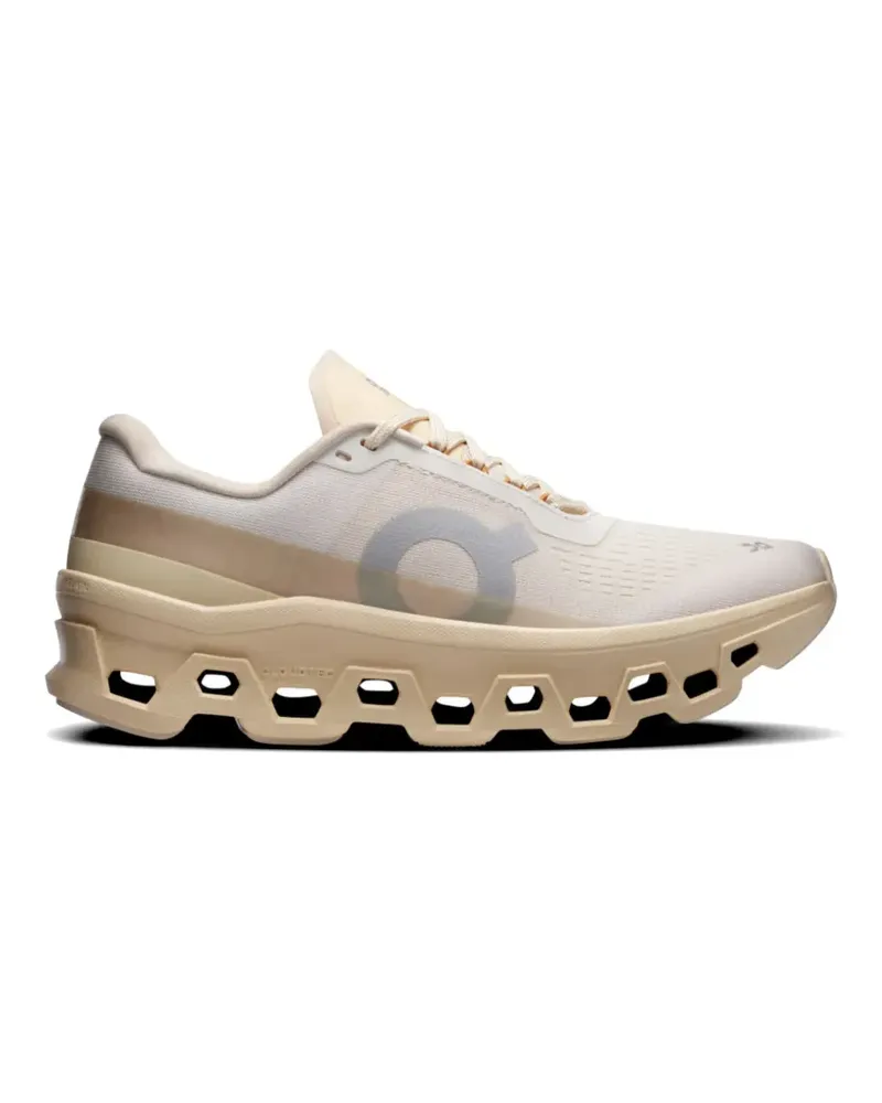ON Cloudmster Sneakers mit Logo-Print - Nude Nude
