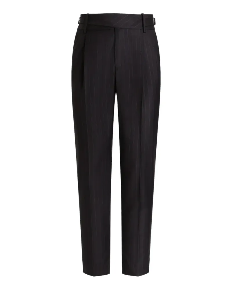 Dolce & Gabbana pinstripe wool trousers - Schwarz Schwarz