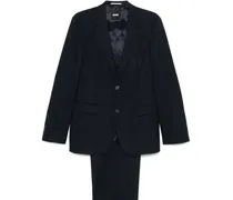 Einreihiger Anzug - Blau