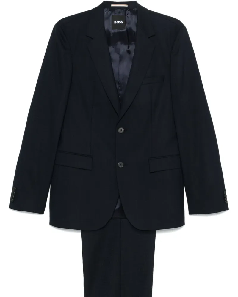 HUGO BOSS Einreihiger Anzug - Blau Blau