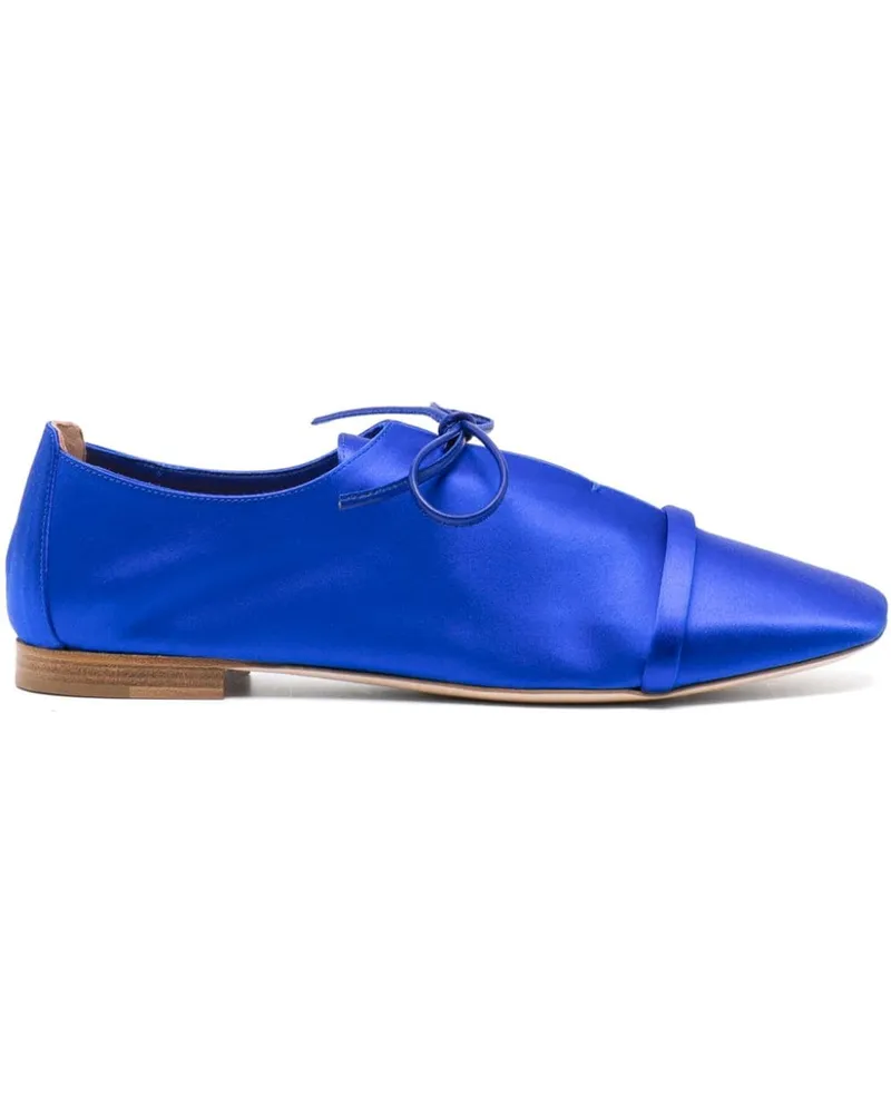 Philosophy Di Lorenzo Serafini Ballerinas aus Satin - Blau Blau