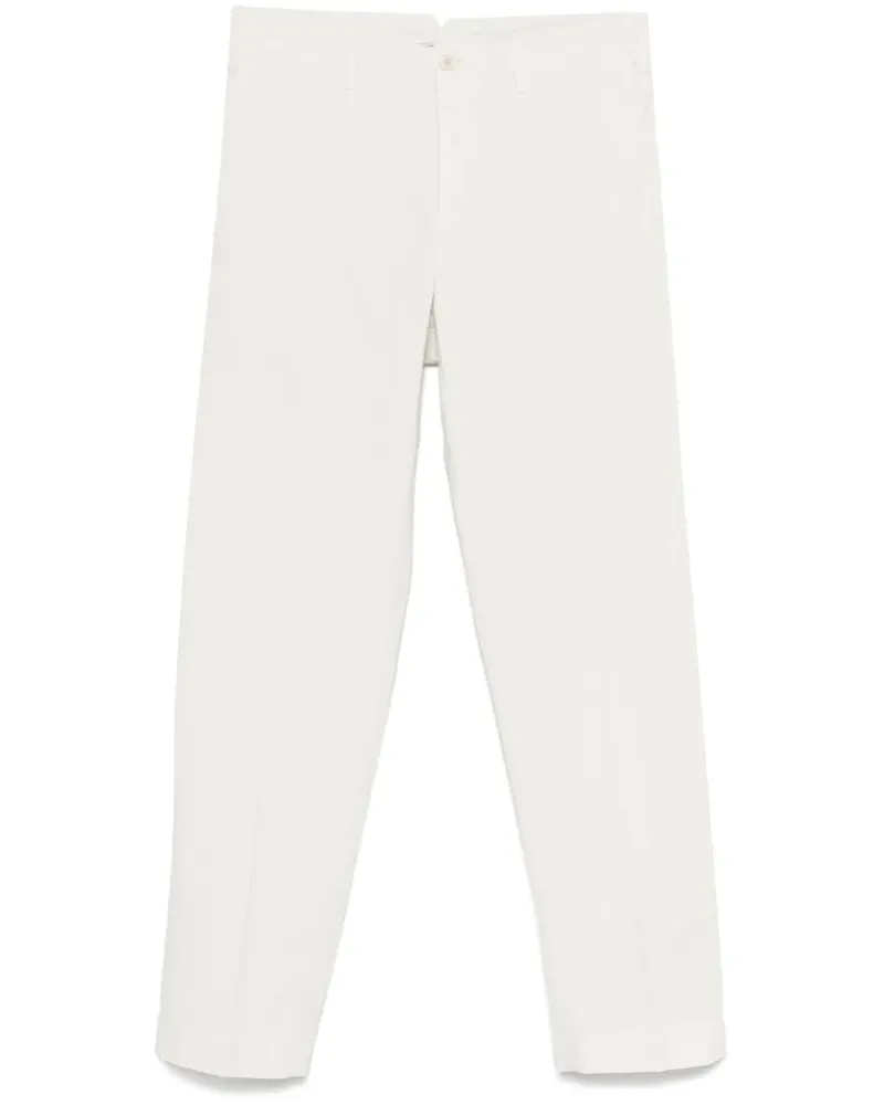 Incotex Hose mit Tapered-Bein - Weiß Weiß