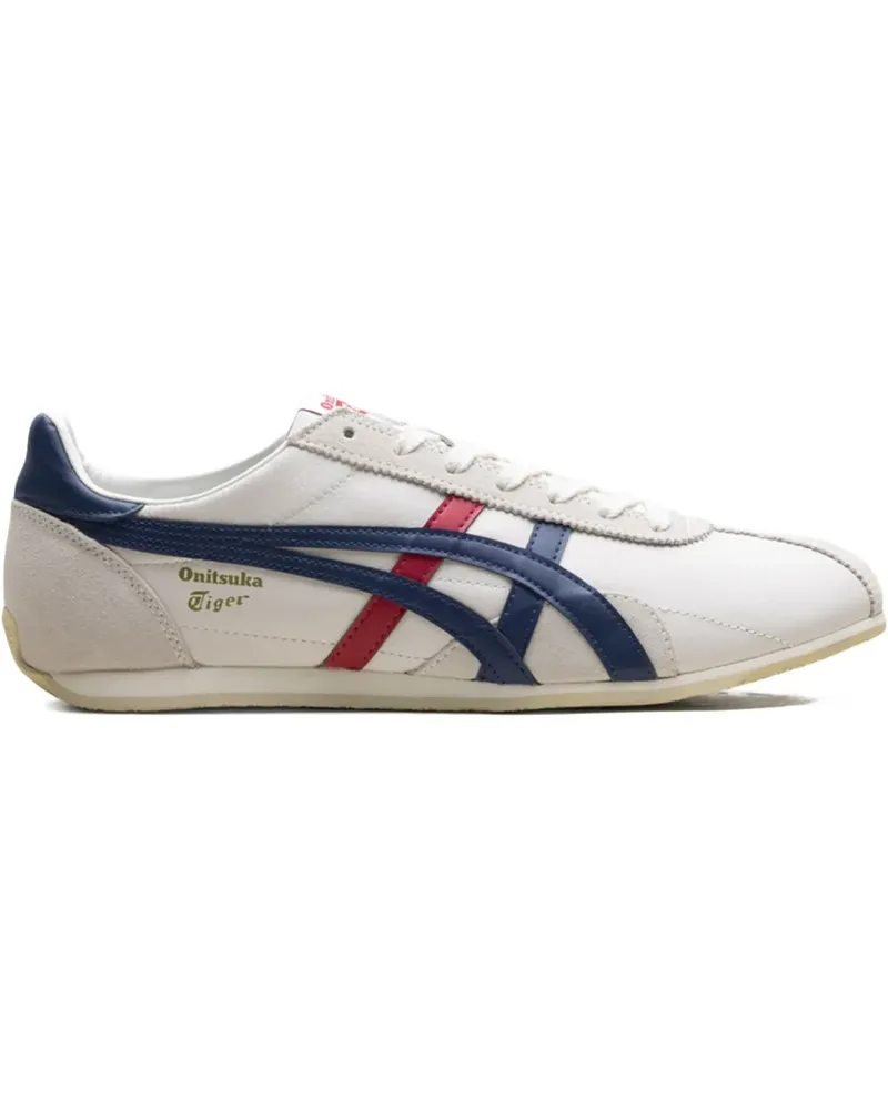 Onitsuka Tiger Runspark "White/Blue/Red" Sneakers - Weiß Weiß