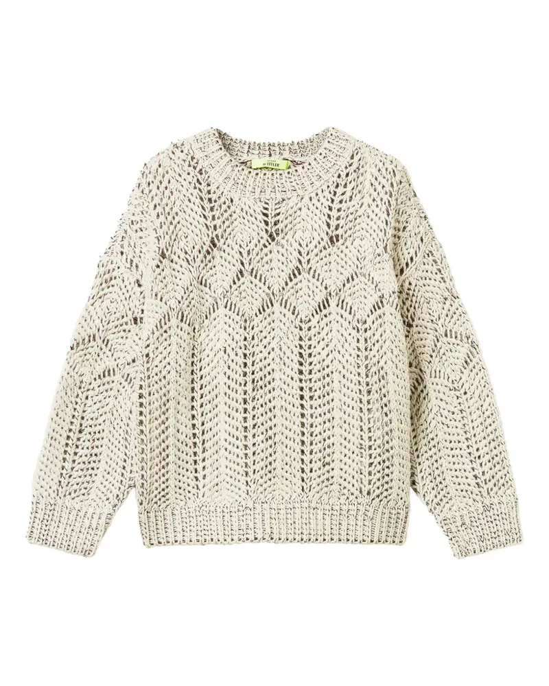 Twin-Set Myfo Pullover mit Stickerei - Nude Nude