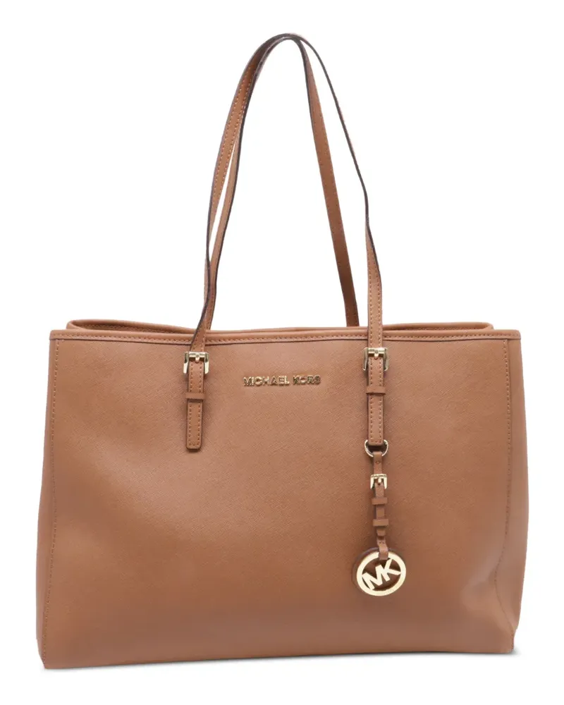 Michael Kors Jet Set Saffiano tote bag - Braun Braun