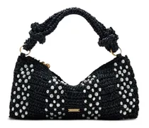 Hera Nano Schultertasche - Schwarz